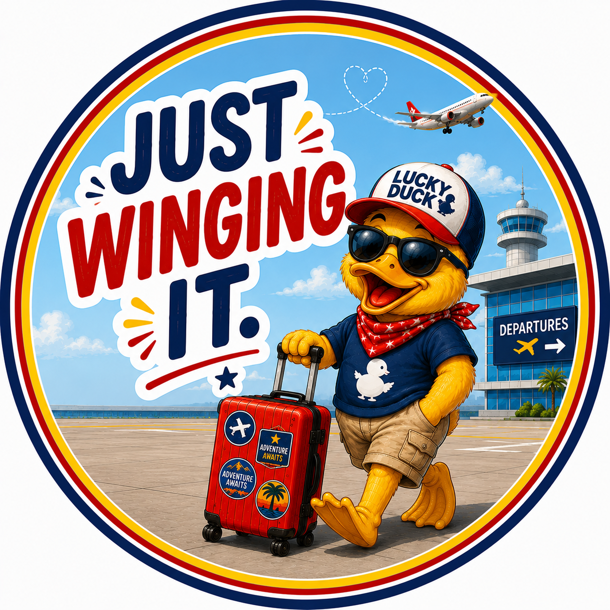 Lucky Duck Travel Magnets