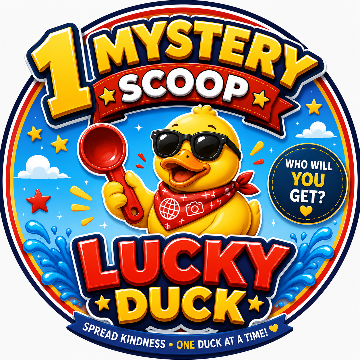 🦆 1 Lucky Duck Mystery Scoop