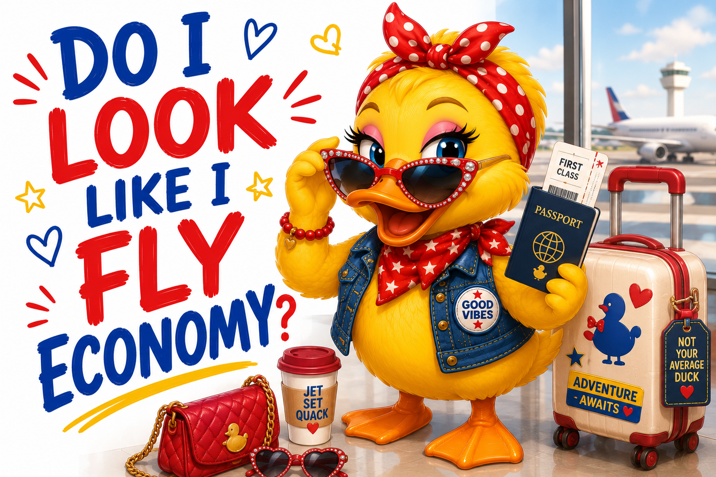 Lucky Duck Travel Pouches