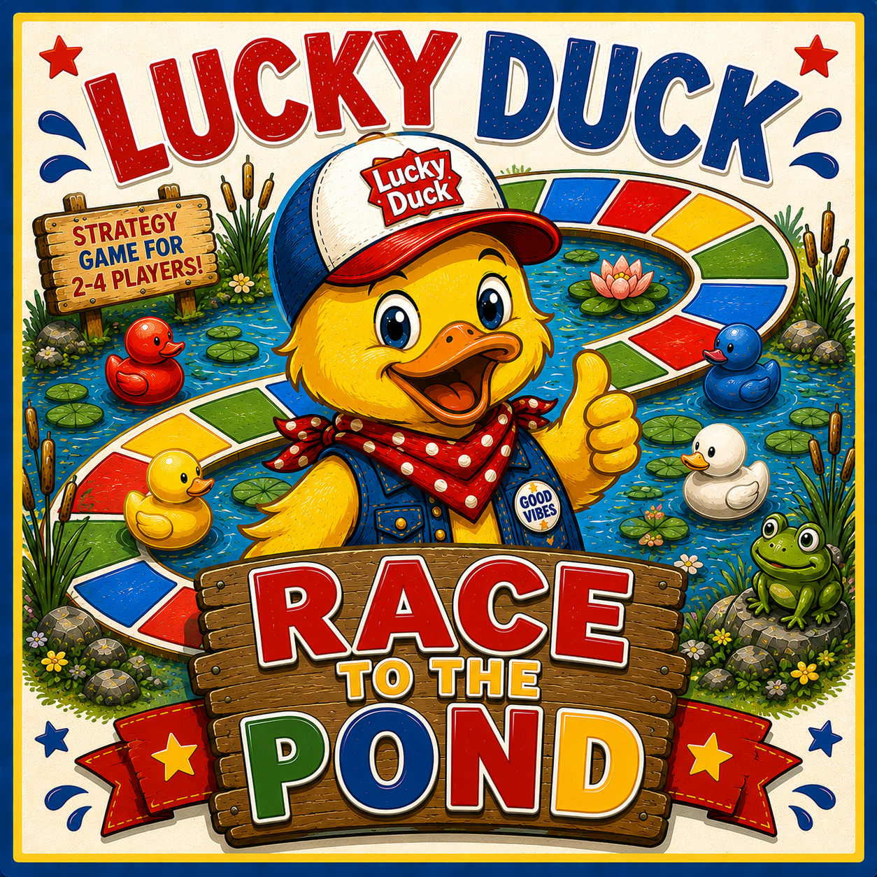 PRE-ORDER Lucky Duck Adventure Travel Game Set