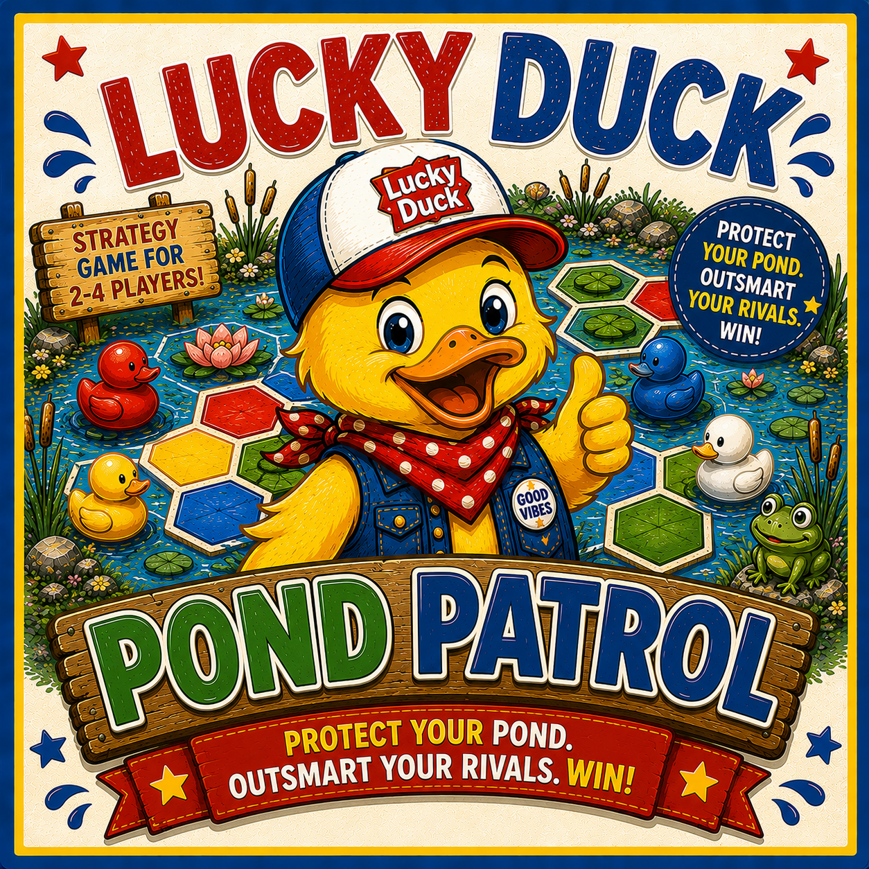 PRE-ORDER Lucky Duck Adventure Travel Game Set