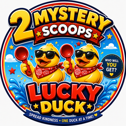 🦆🦆2 Lucky Duck Scoops