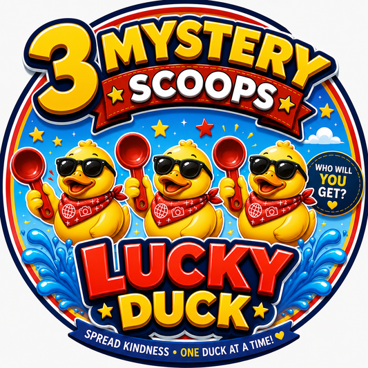 🦆🦆🦆 3 Lucky Duck Mystery Scoops