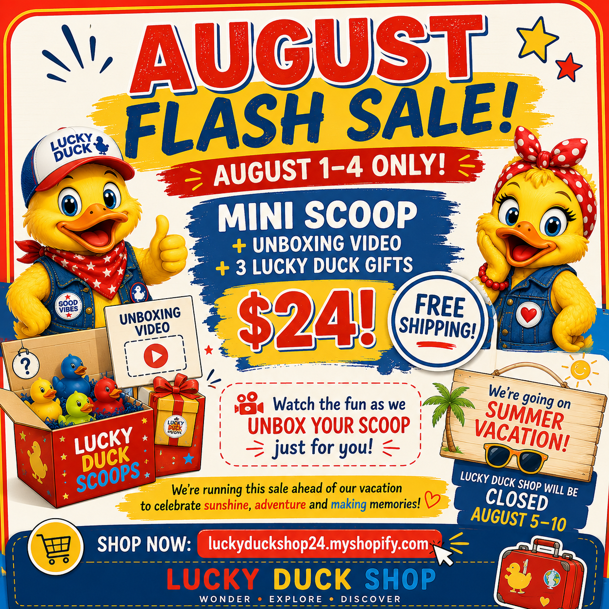 Lucky Duck Mini Scoop