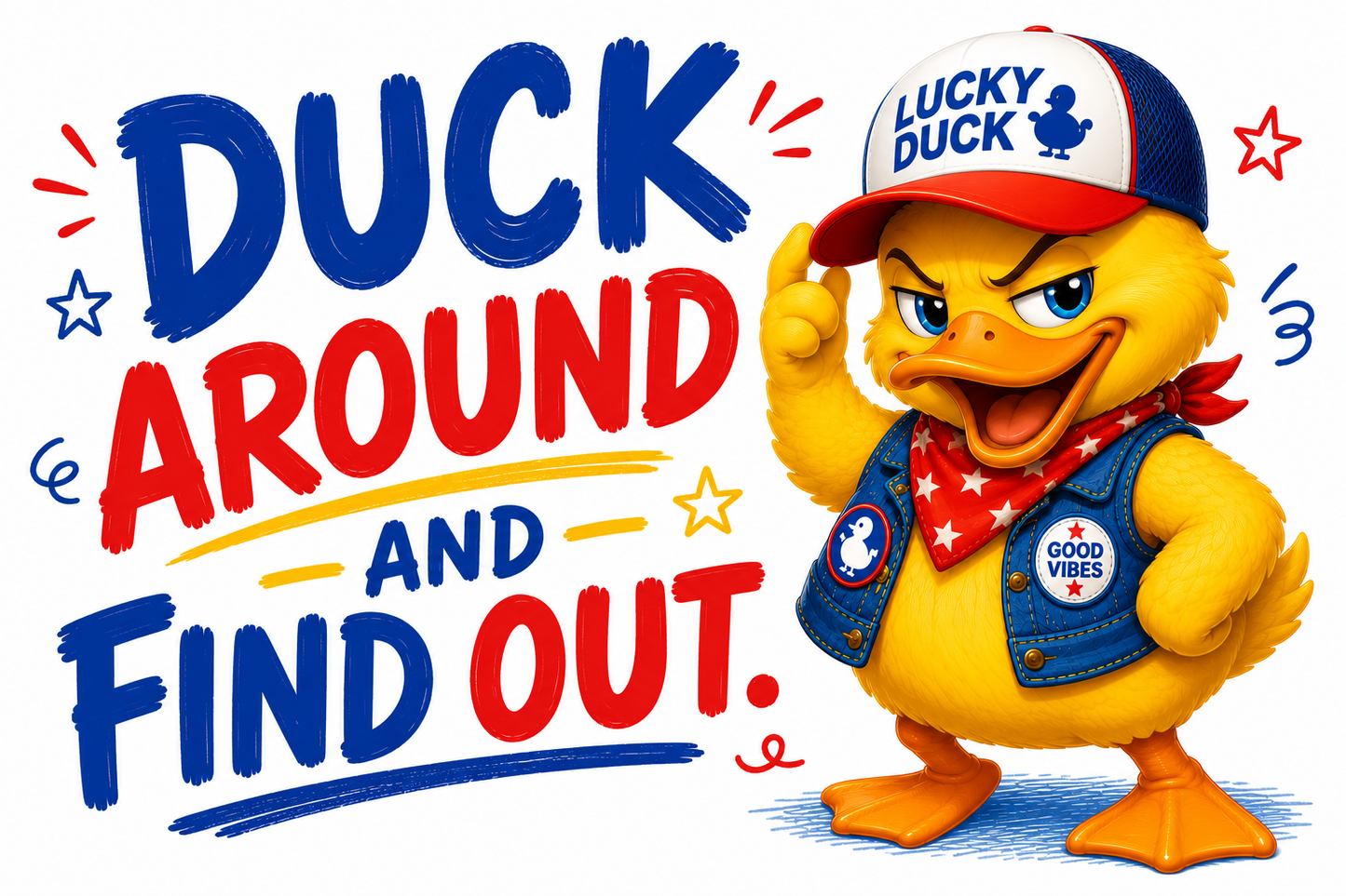 Lucky Duck Travel Pouches