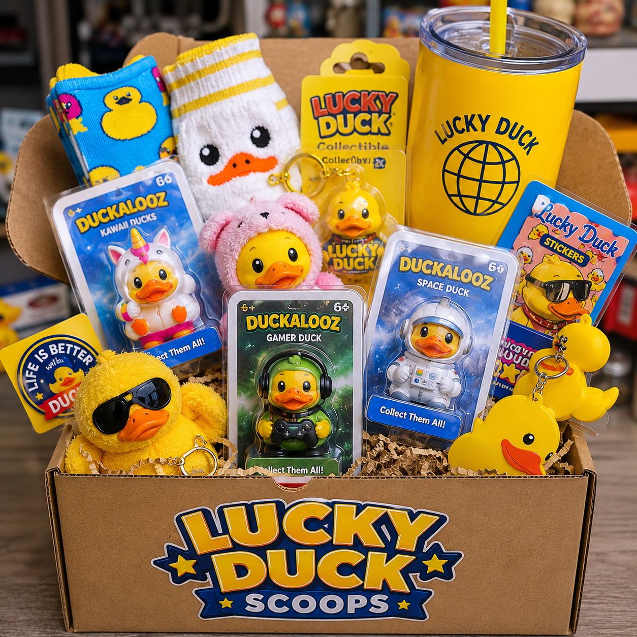 🦆 Lucky Duck Premium Curated Collector Box