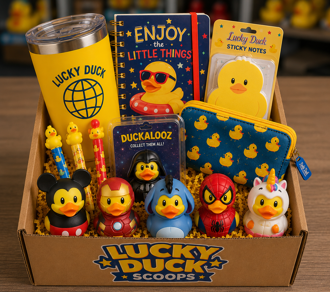 🦆 Lucky Duck Premium Curated Collector Box