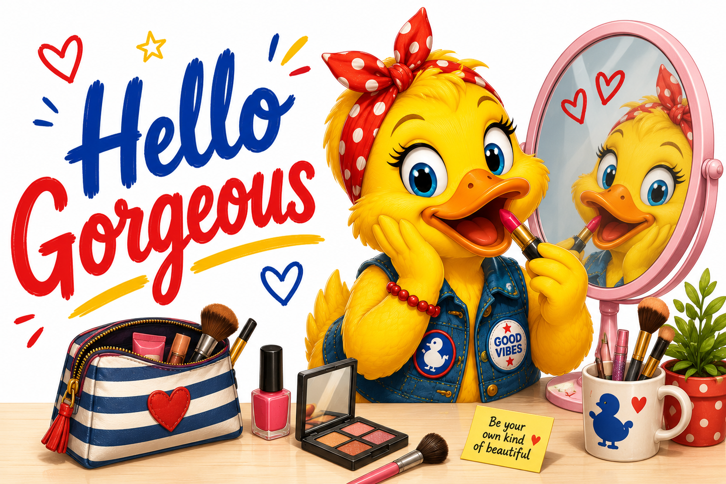 Lucky Duck Travel Pouches