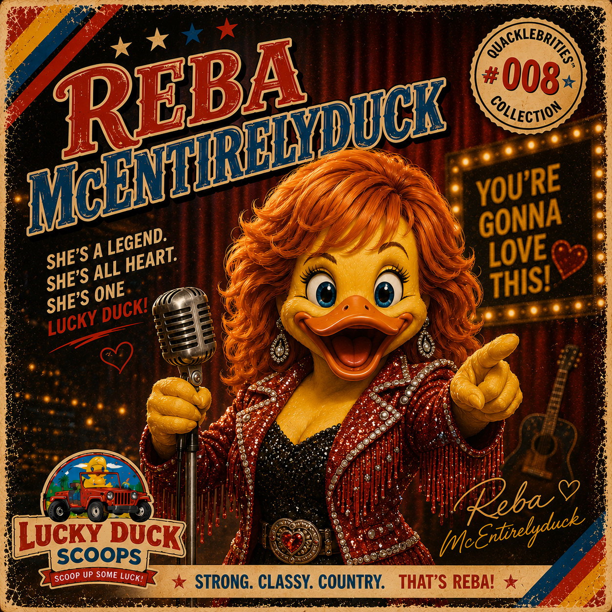 Limited Edition Quacklebrities Sticker Pack