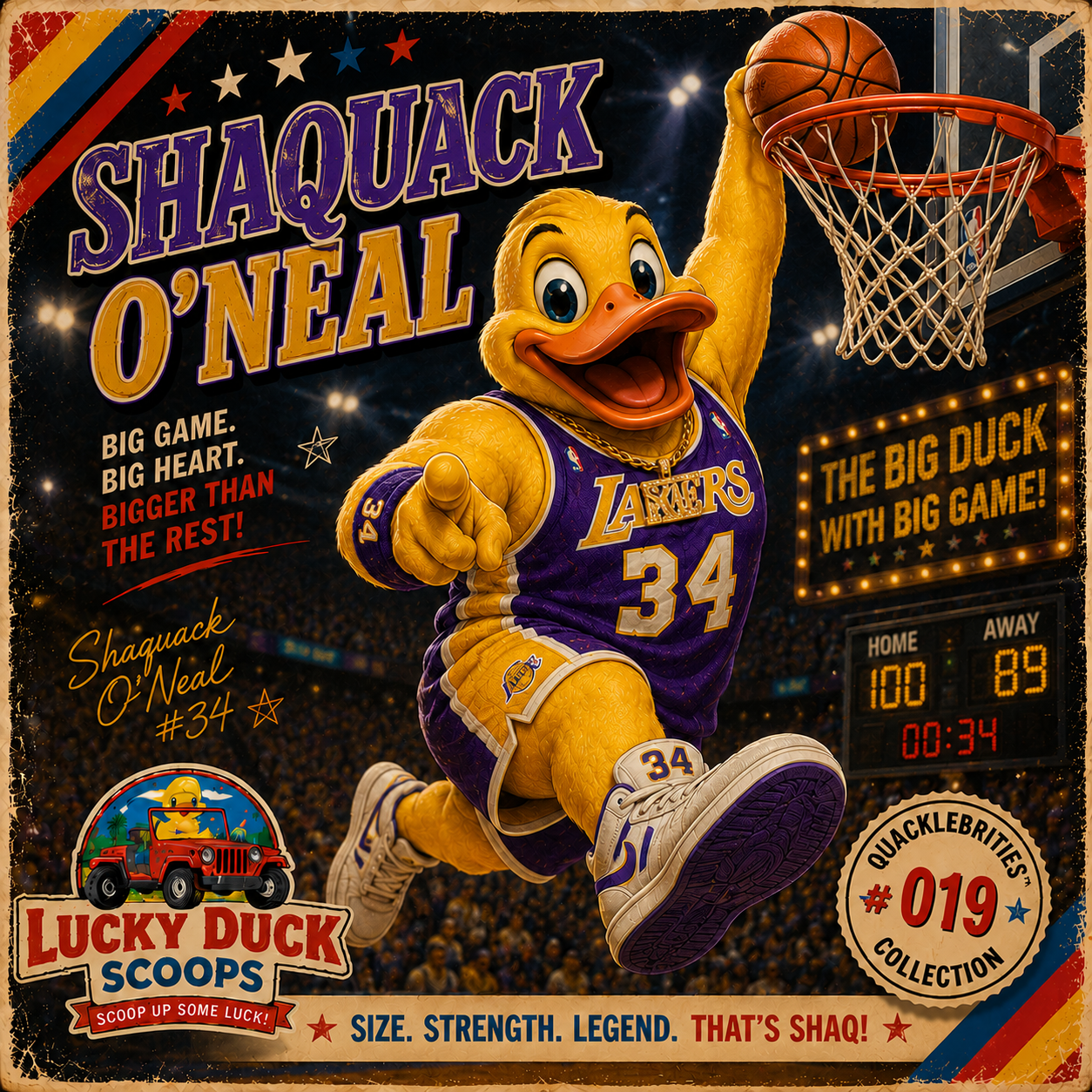 Limited Edition Quacklebrities Sticker Pack