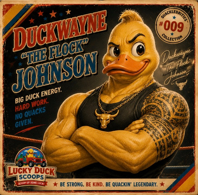 Limited Edition Quacklebrities Sticker Pack